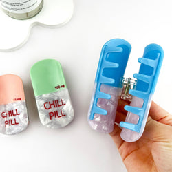 Hair Clip - Chill Pill Pink