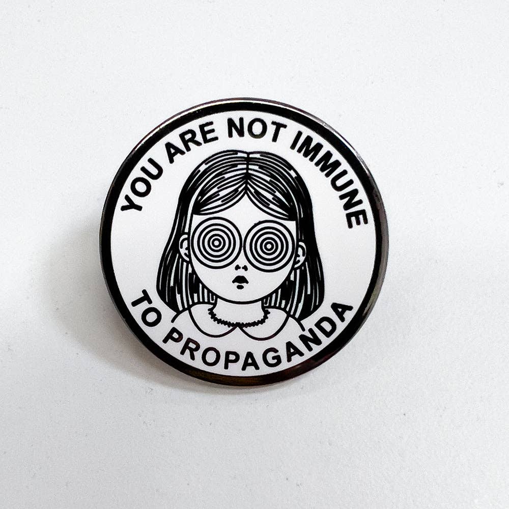 Enamel Pin - Propaganda Girl