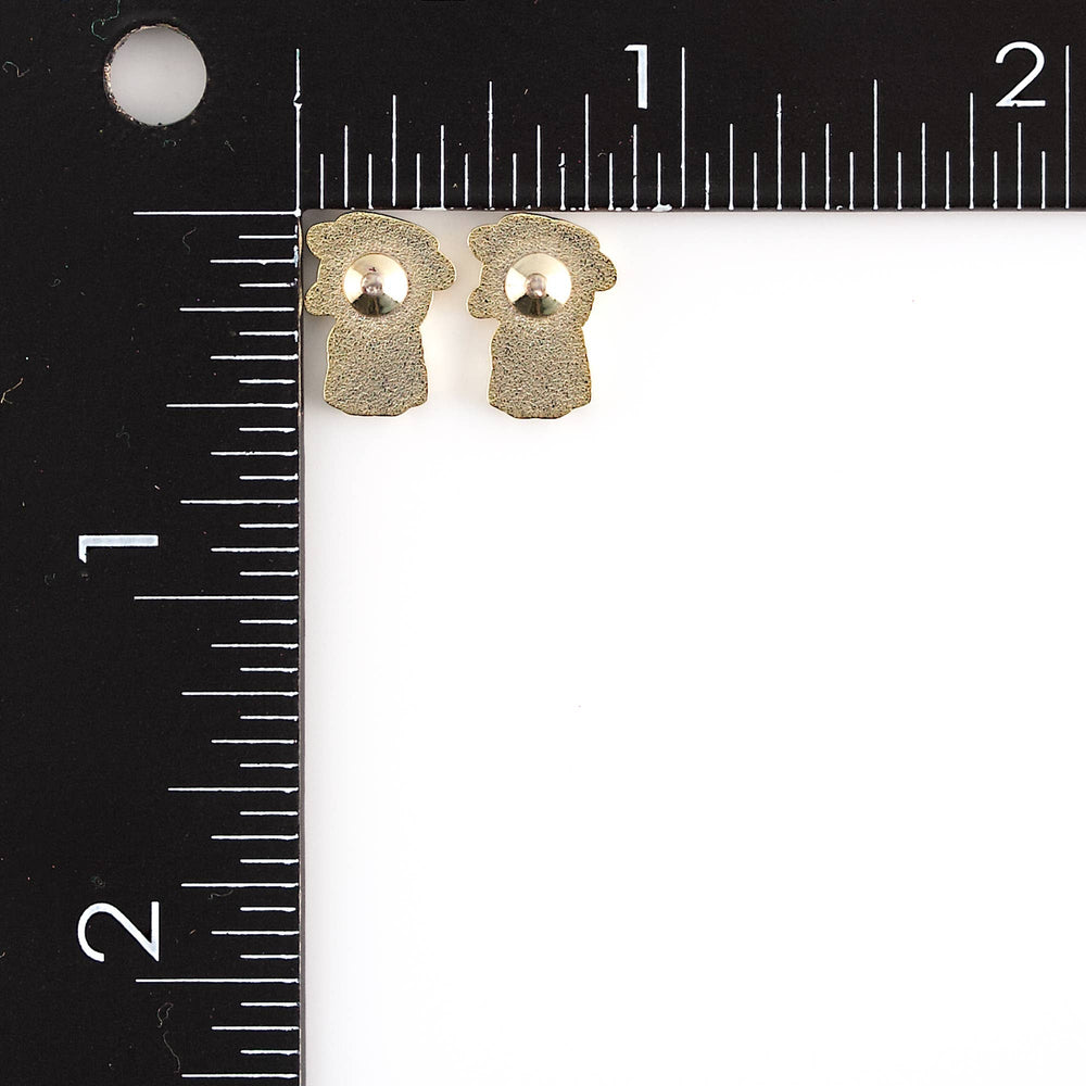 Enamel Earrings - Plague Doctor