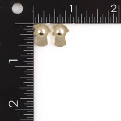 Enamel Earrings - Plague Doctor