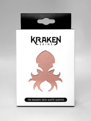 Kraken Skin Sleeves - Rose Gold Matte