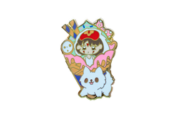 Studio Ghibli Princess Monoke Ice Cream Enamel Pin