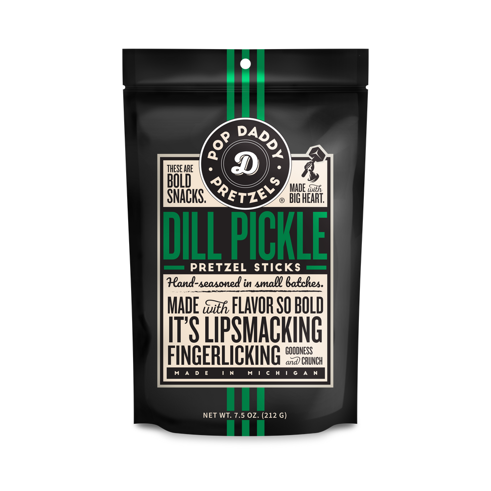 Seasoned Pretzels - Dill Pickle