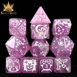 King of Crits Dice Set - Magical Girls (11-Piece)