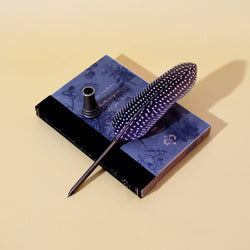 Quill Ballpoint Pen & Stand Set - Duck