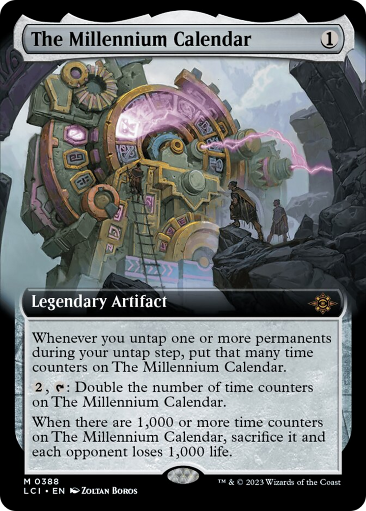 The Millennium Calendar (Extended Art) [The Lost Caverns of Ixalan]