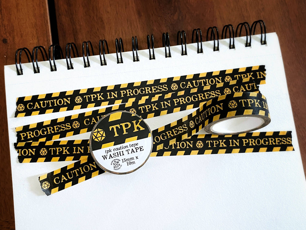 Washi Tape - TPK in Progress