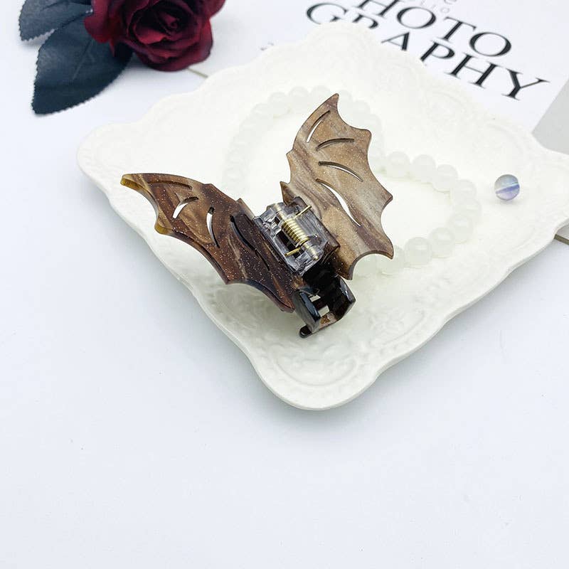 Hair Clip - Colorful Bat