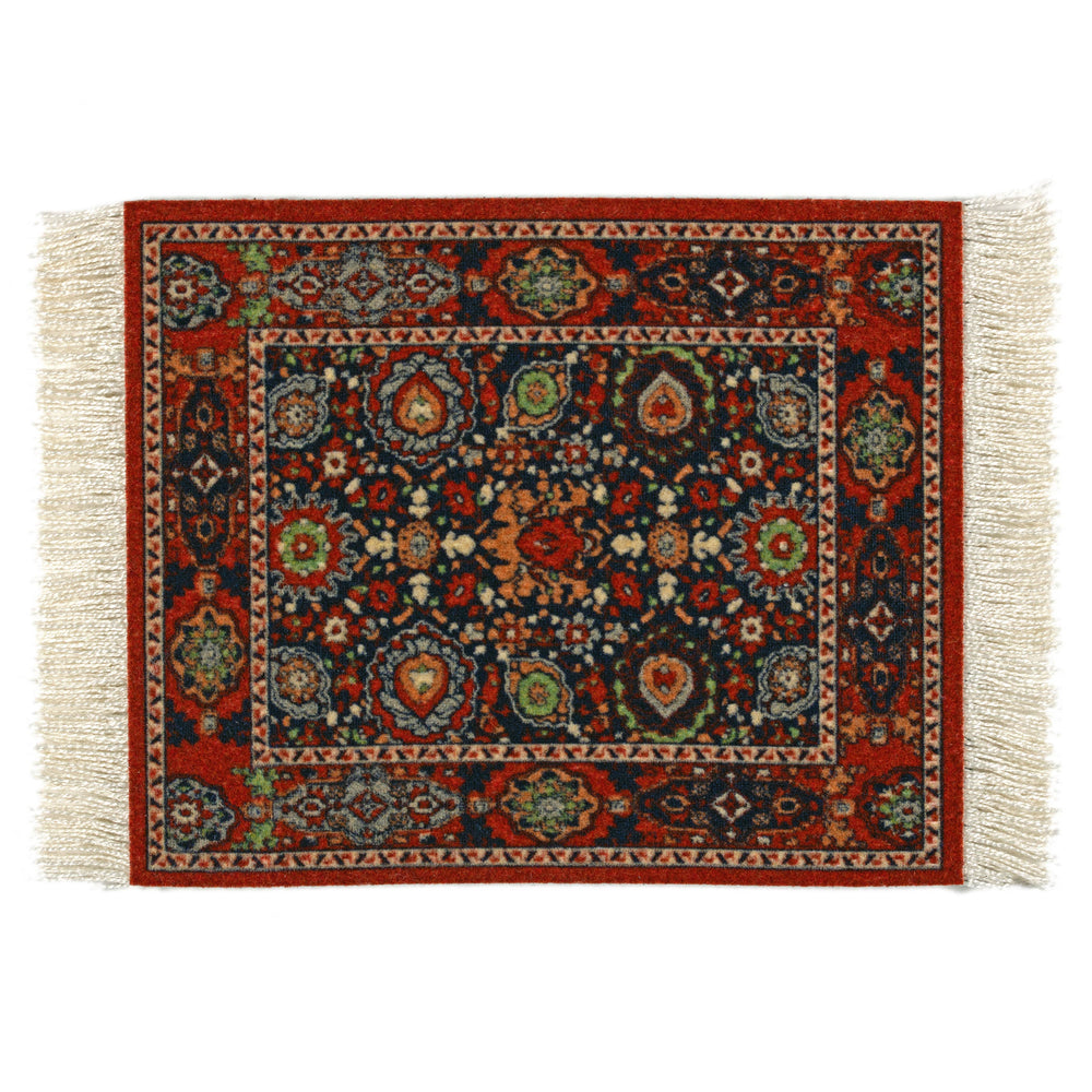 CoasterRug - Rosette Palmette (4-Piece)