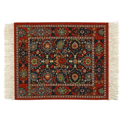 CoasterRug - Rosette Palmette (4-Piece)