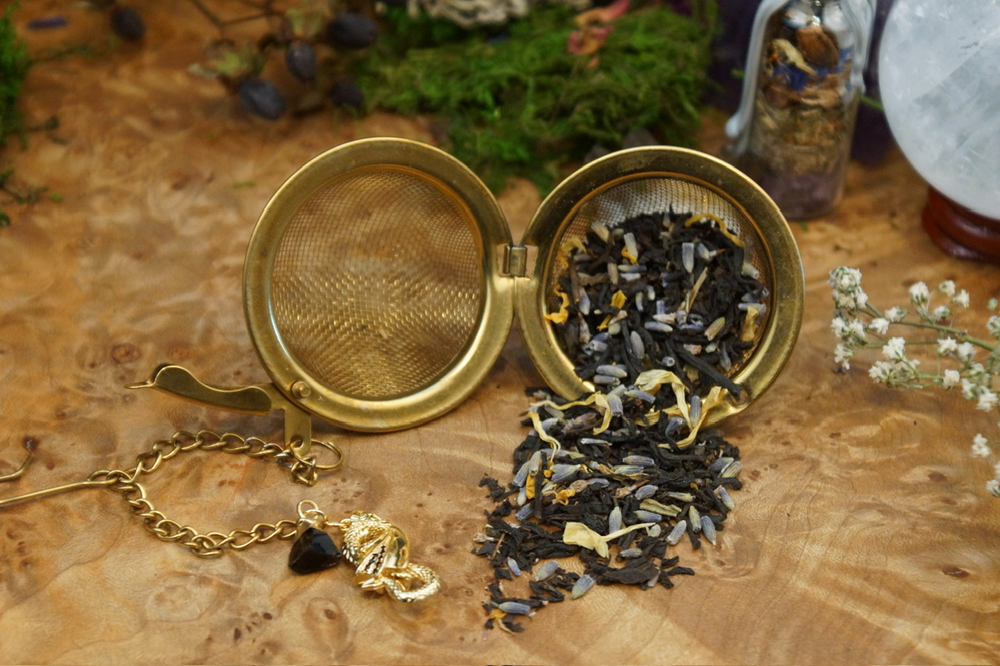 Tea Infuser- Charm & Crystal