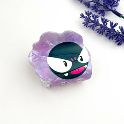 Hair Clip - Purple Monster A