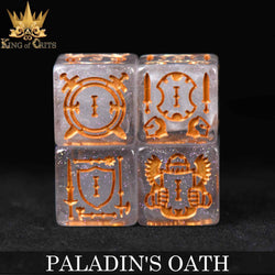 King of Crits Dice Set - Paladin's Oath (11-Piece)