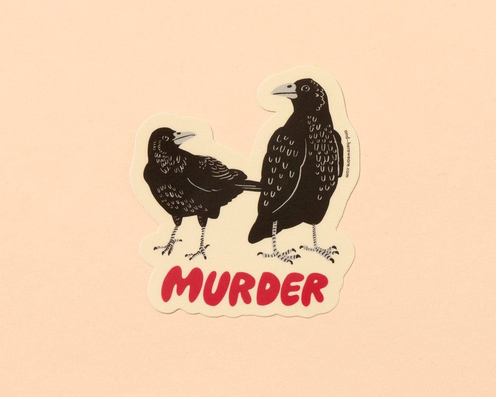 Vinyl Sticker - Murder