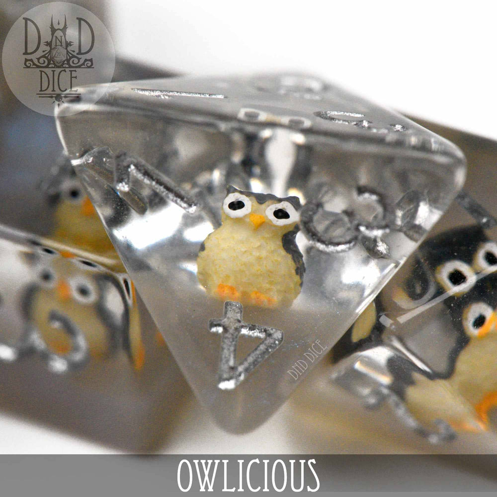 RPG Dice Set - Owlicious
