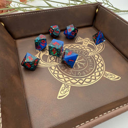 Vegan Leather Dice Tray - Gilded Valor