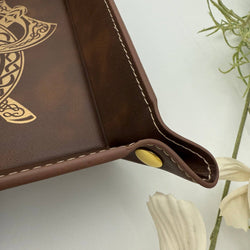 Vegan Leather Dice Tray - Gilded Valor