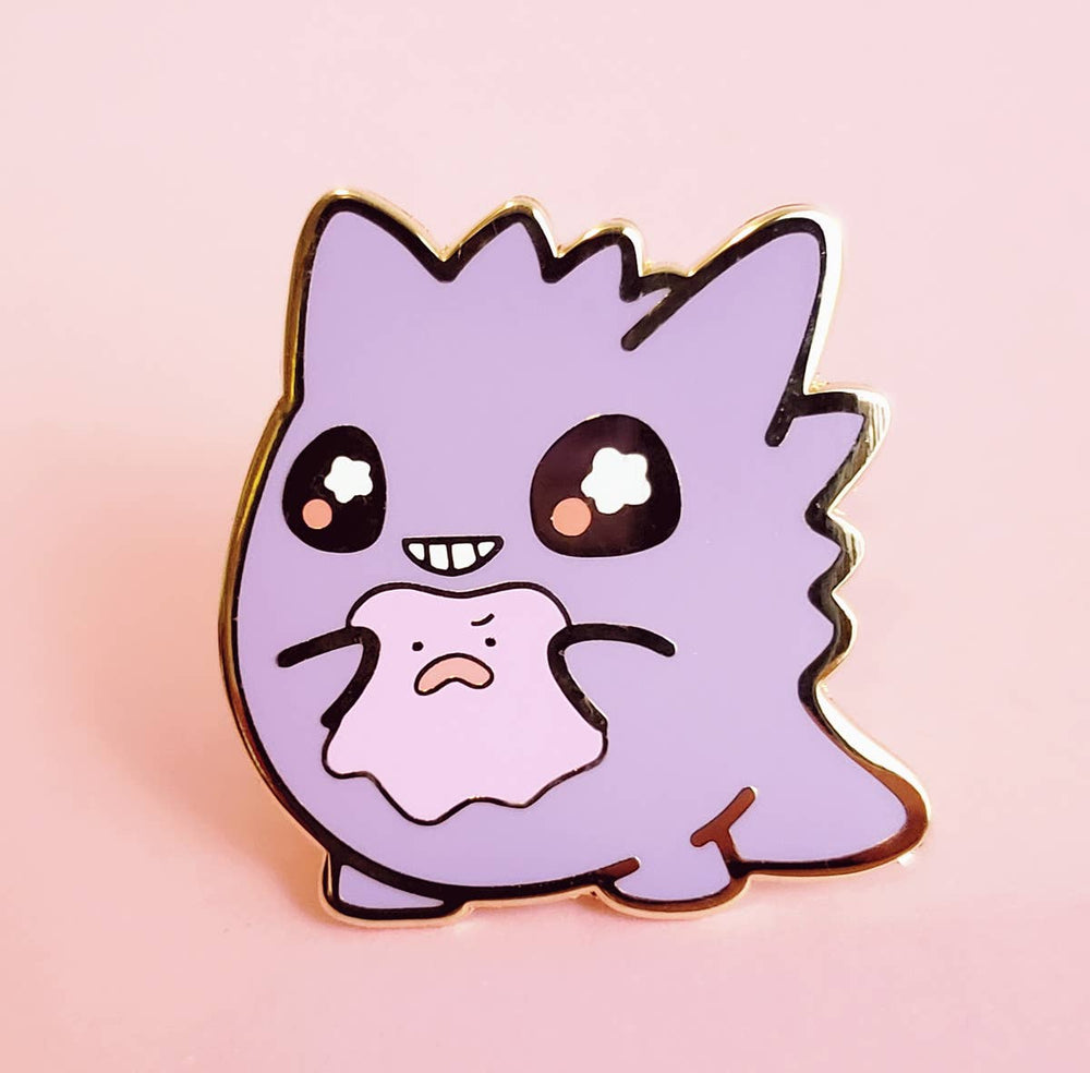 Enamel Pin - Gengar and Ditto