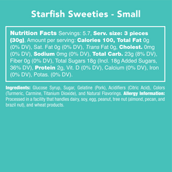 Gourmet Candy - Starfish Gummy Sweeties