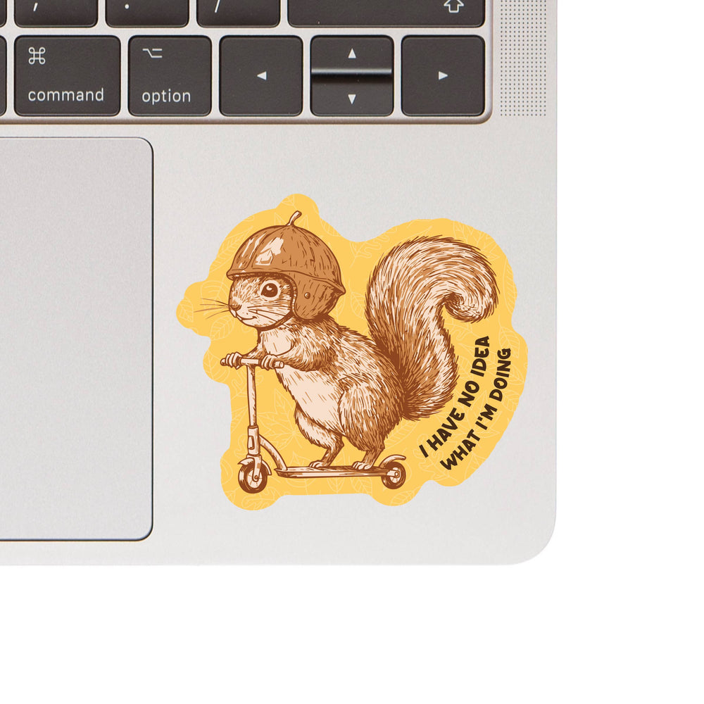 Vinyl Sticker - No Idea What I'm Doing