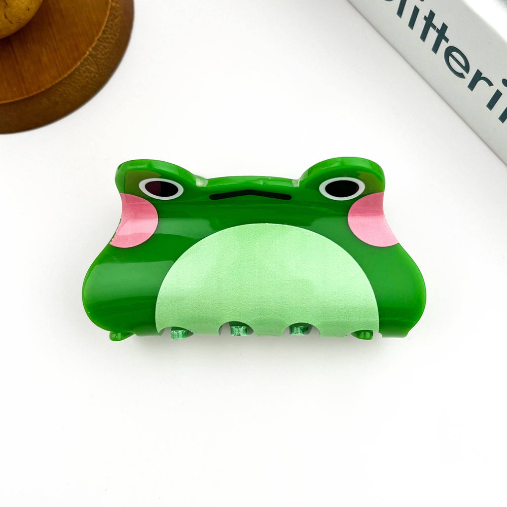 Hair Clip - Cartoon Frog