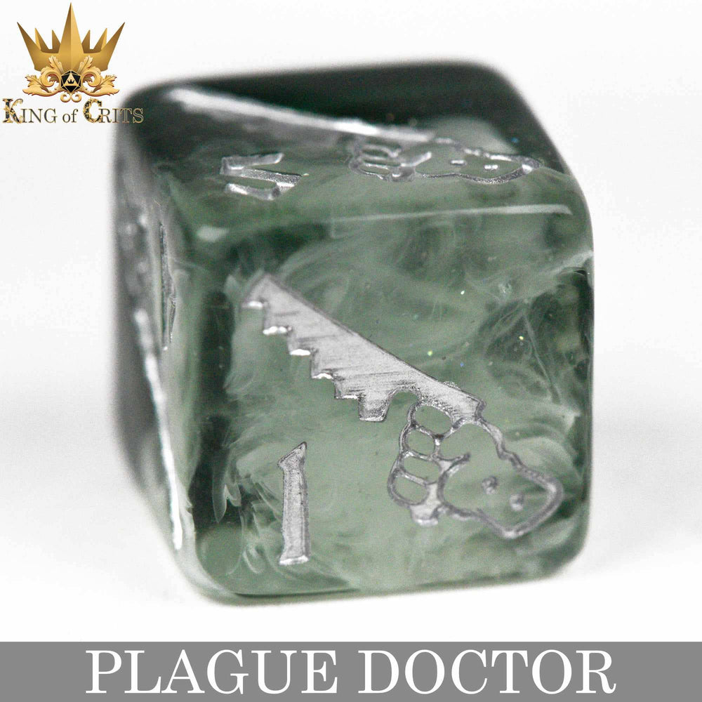 King of Crits Dice Set - Plague Doctor (11-Piece)