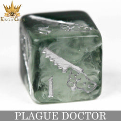 King of Crits Dice Set - Plague Doctor (11-Piece)