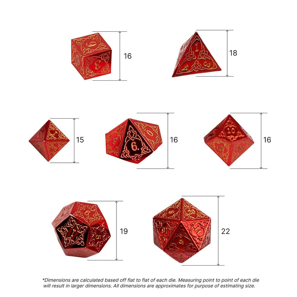 Celtic Mystery Dice Set: Case of 10