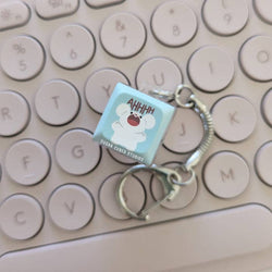 Fidget Keycap Keychain - Screming Maus