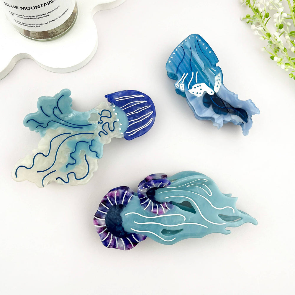 Hair Clip - Graceful Jellyfish