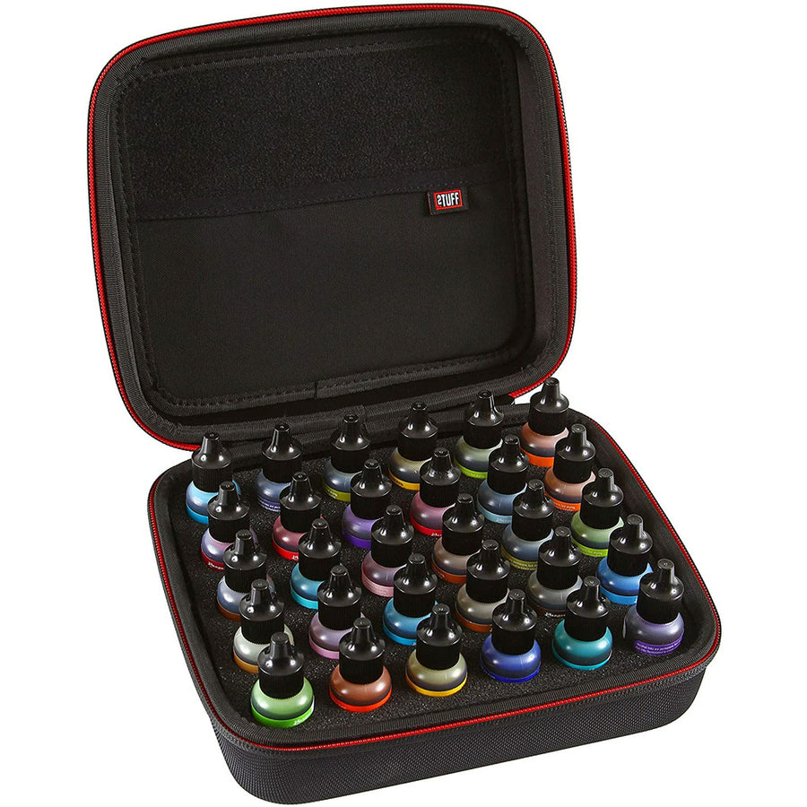 Paint & Ink Storage Case (30 bottle): Red