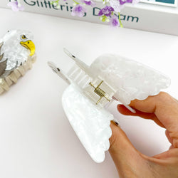 Hair Clip - Snow Owl
