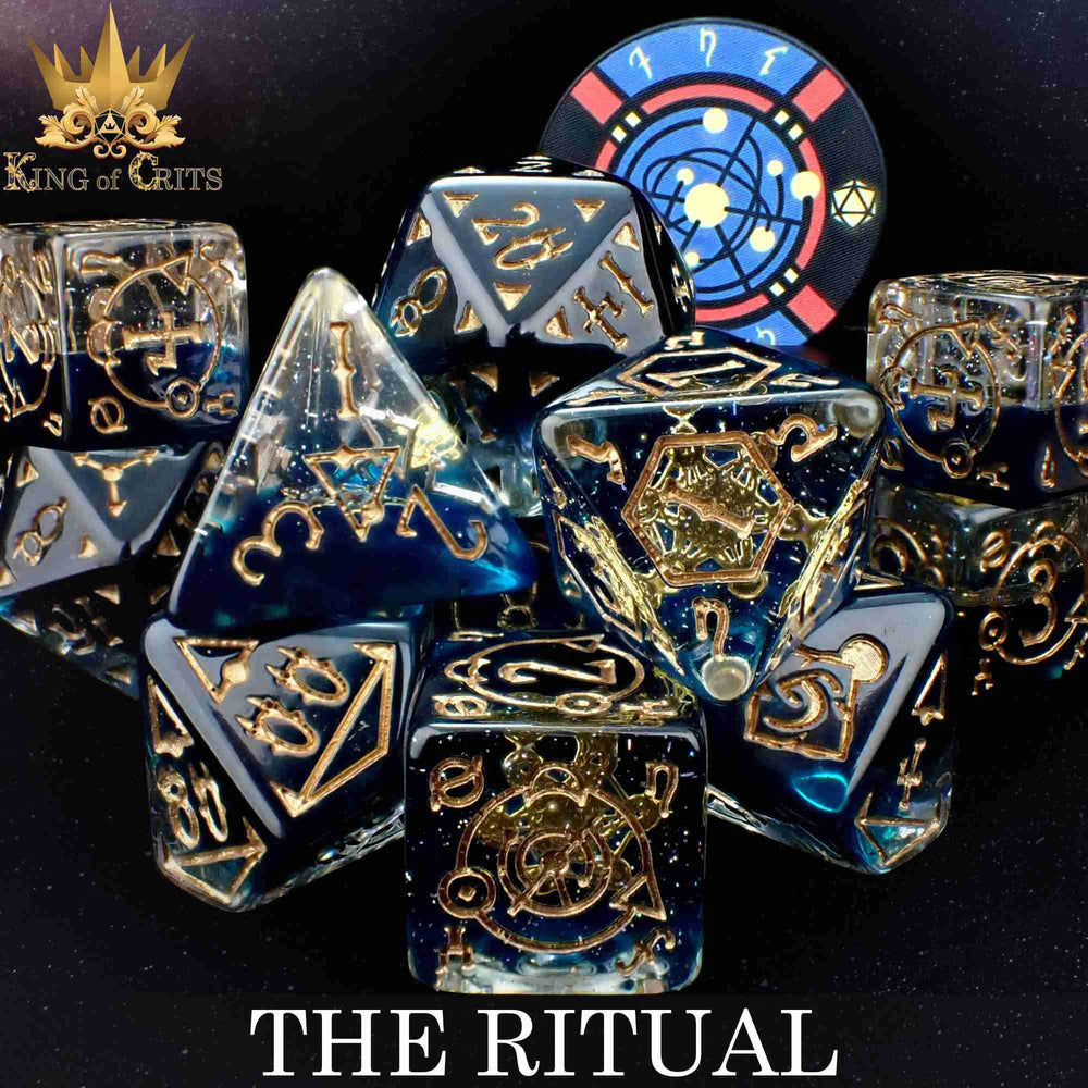 King of Crits Dice Set - The Ritual (11-Piece)