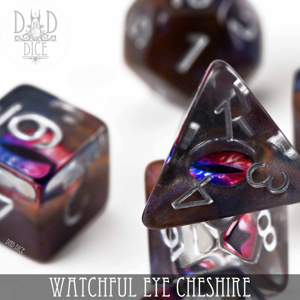 RPG Dice Set - Watchful Eye (Cheshire)