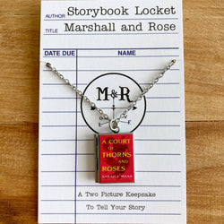 Book Locket - A Court of Thorns and Roses