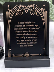 Sinister Affirmations