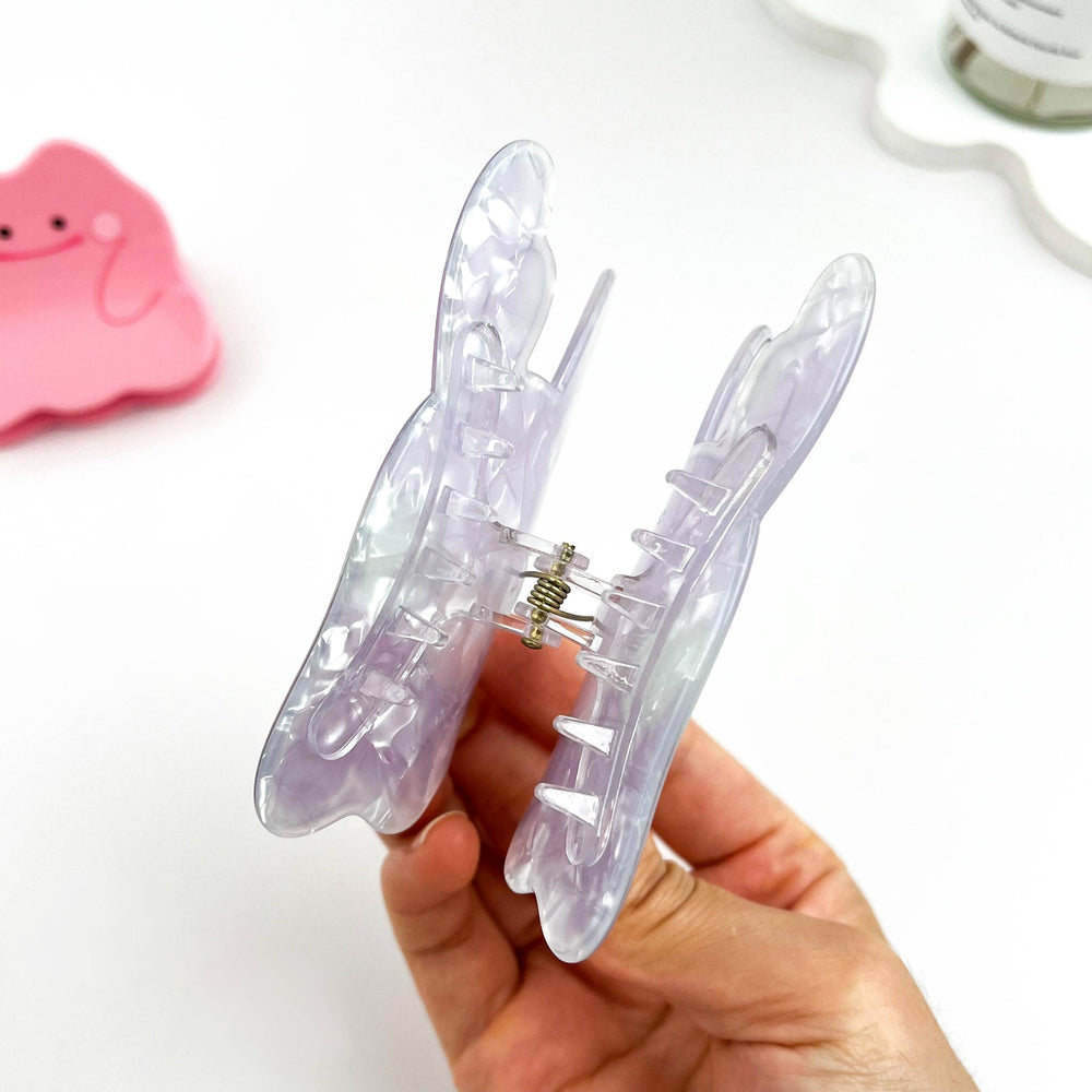 Hair Clip - Pink Monster