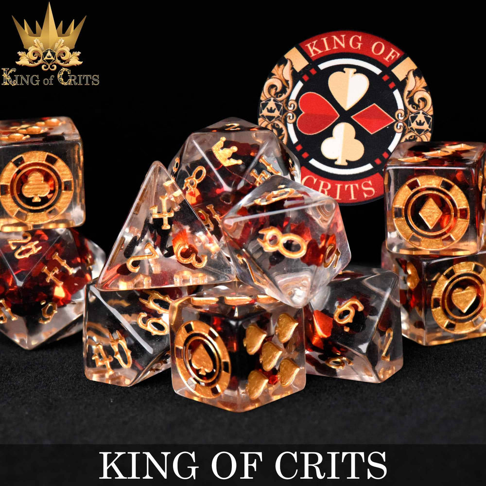 King of Crits Dice Set - The Original (11-Piece)