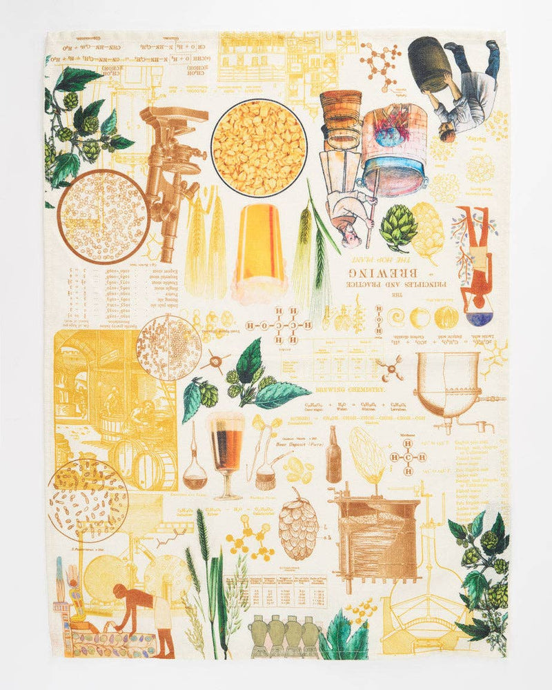 Tea Towels - Beer Science (Case of 4)