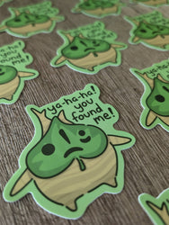 Vinyl Sticker - Zelda Do Not Perceive Korok