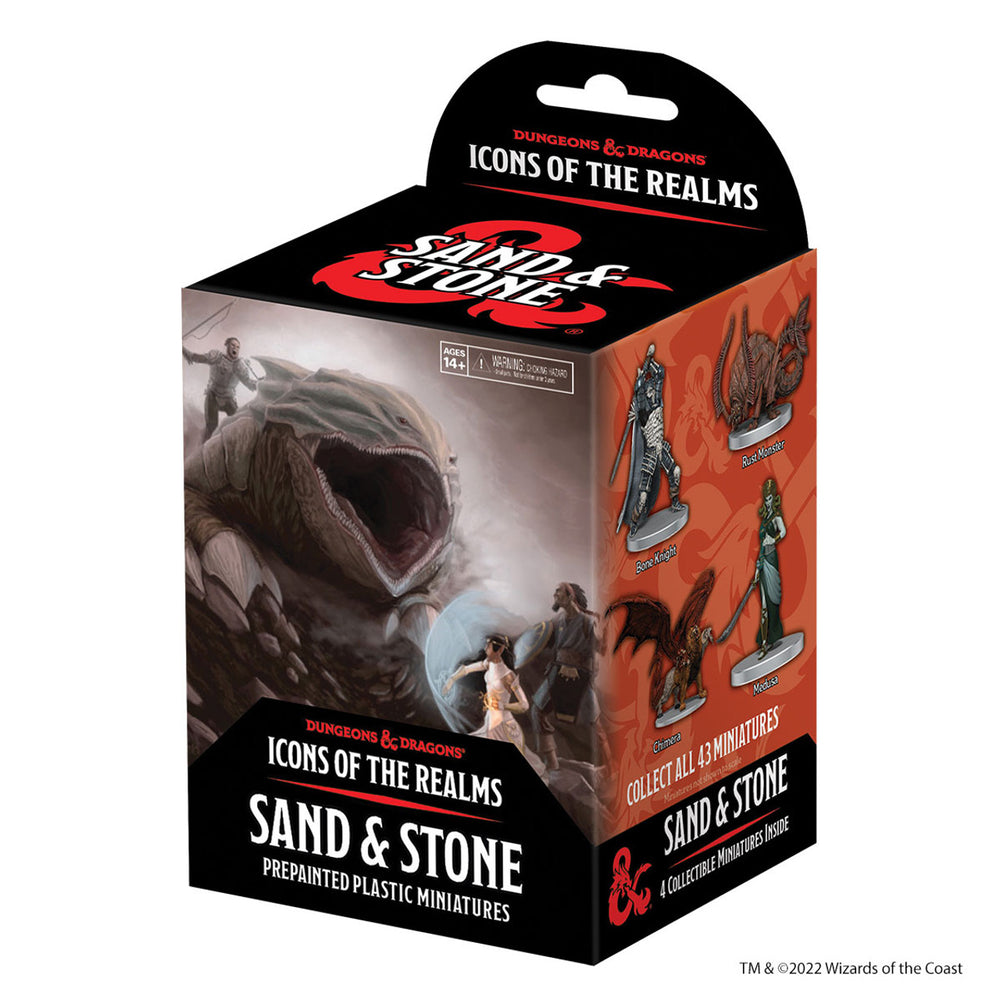 Dungeons & Dragons: Mystery Miniature Booster - Sand and Stone