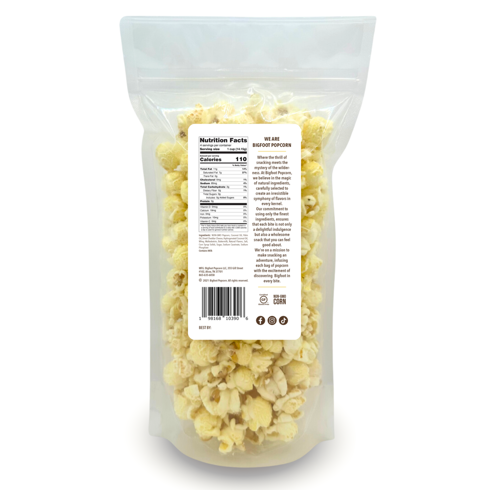 Gourmet Popcorn - White Cheddar