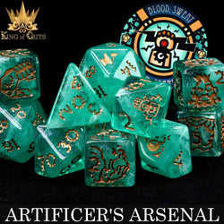 King of Crits Dice Set - Artificer's Arsenal (11-Piece)