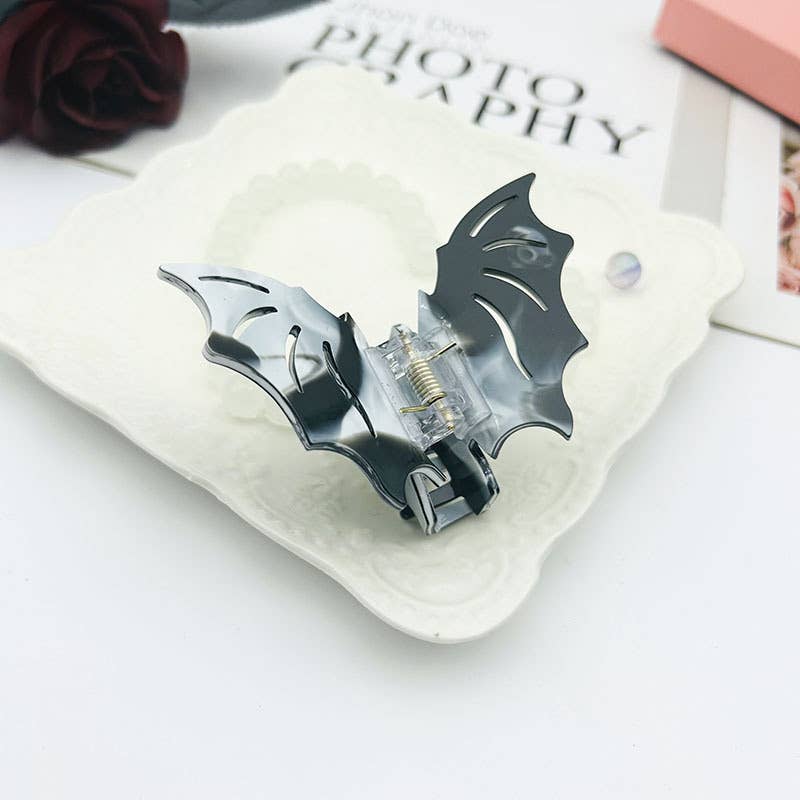 Hair Clip - Colorful Bat
