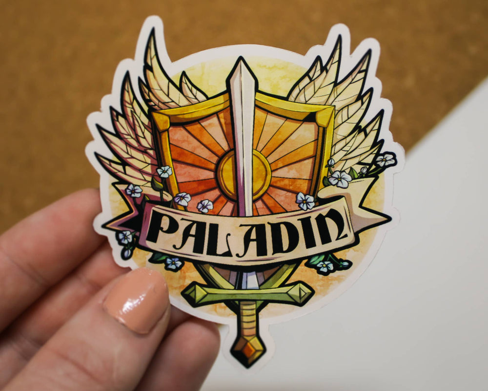 Paladin Class Sticker: Sticker