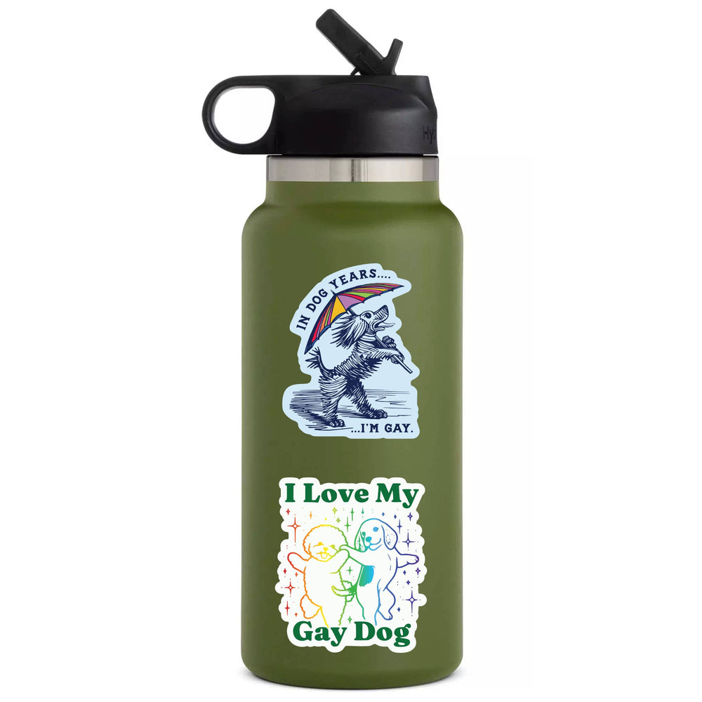 Vinyl Sticker - In Dog Years