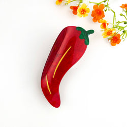 Hair Clip - Spicy Pepper