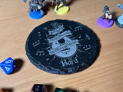 Slate D&D Class Coaster - Paladin
