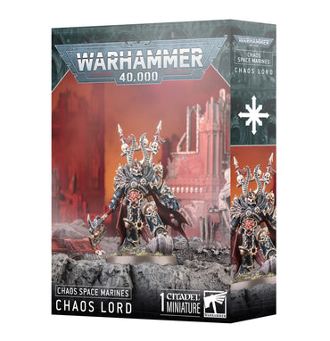 Chaos Space Marines: Chaos Lord with Jump Pack