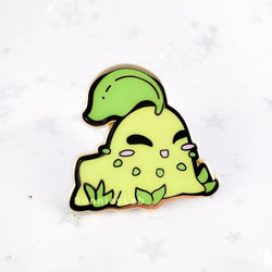 Enamel Pin - Chikorita